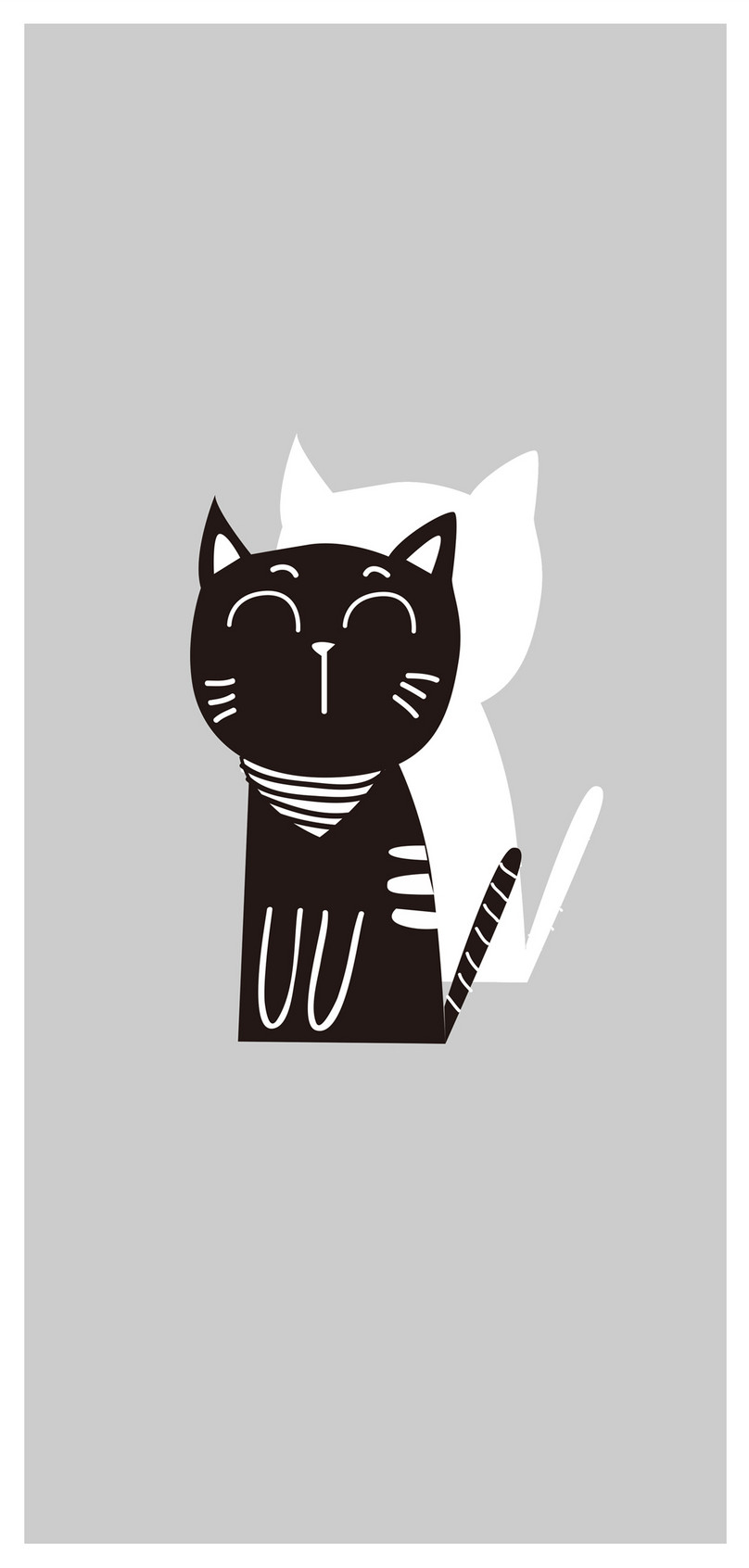 Wallpaper Ponsel Kucing Hitam - Ponsel Kucing Gambar Lovepik - HD Wallpaper 