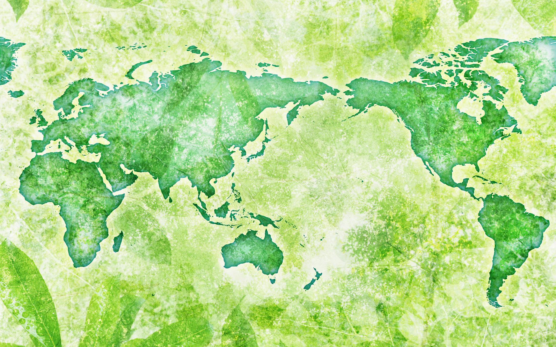 Green World Map Backgrounds - HD Wallpaper 