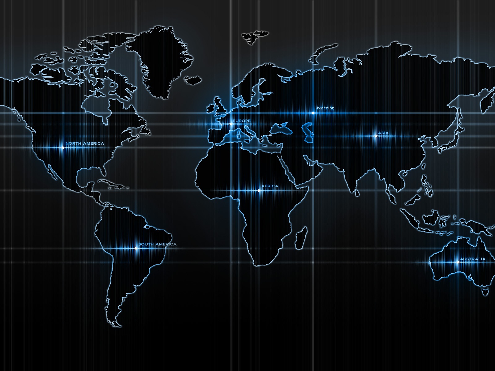 World Map - HD Wallpaper 
