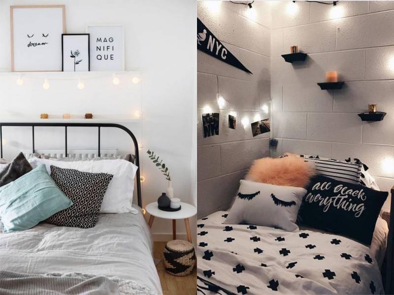 Minimalist Bedroom With Workplace - HD Wallpaper 