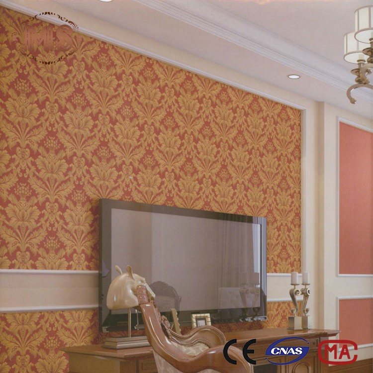 2016 Tahun Baru Desain Warna Merah Pvc 3d Wallpaper - Color Dival In Dijain - HD Wallpaper 