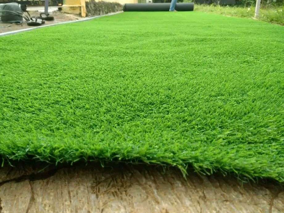 Sticker Wallpaper Dinding Bathroom Rumput Sintetis - Lawn - HD Wallpaper 