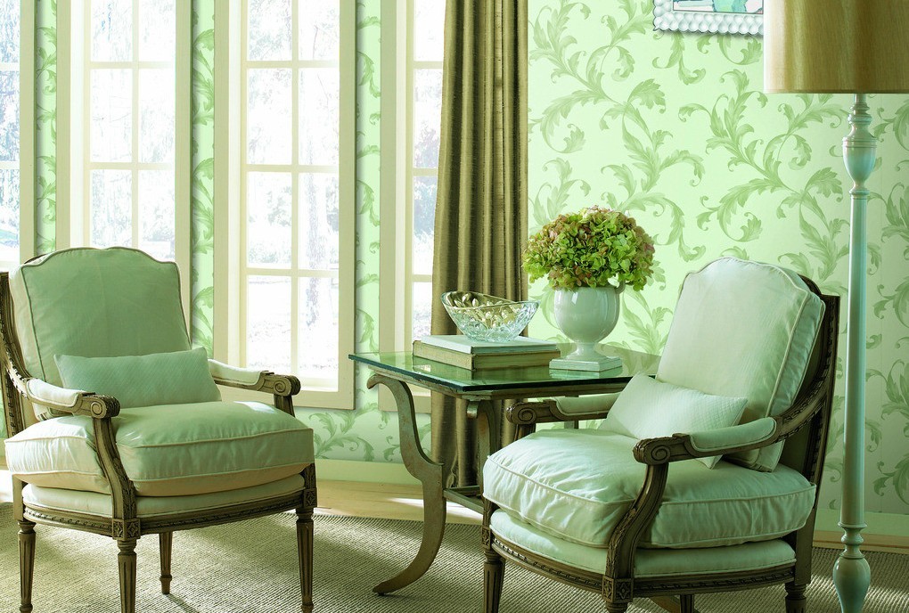 8 Inspirasi Permainan Warna Hijau Untuk Desain Interior - Green In Interior Design - HD Wallpaper 