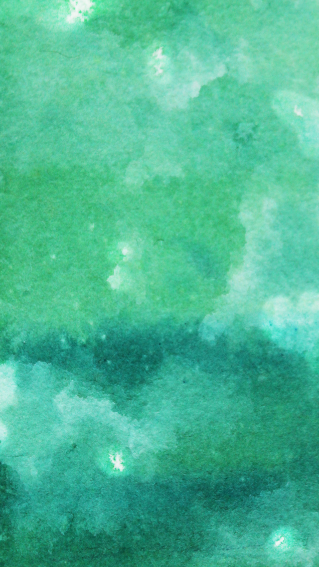 Green Watercolor - HD Wallpaper 
