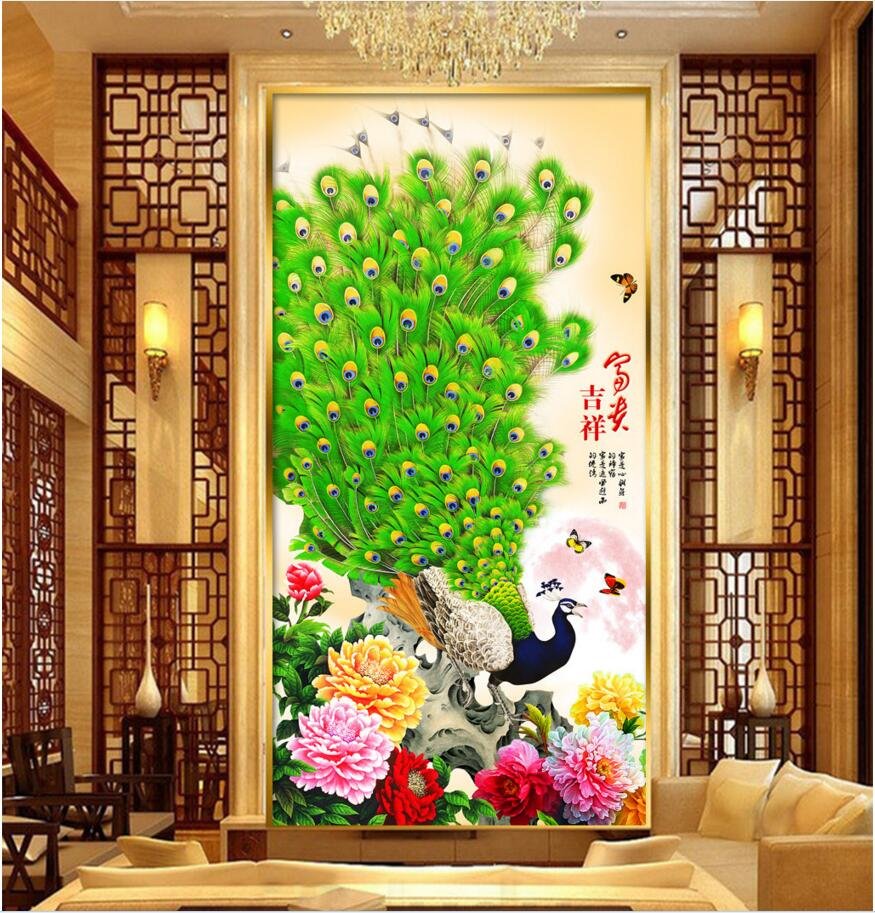 Wallpaper Dinding Hijau Creative Architecture Building - Corridor Wall