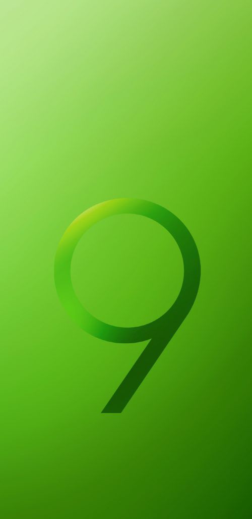 Samsung S9 Wallpaper Green - HD Wallpaper 