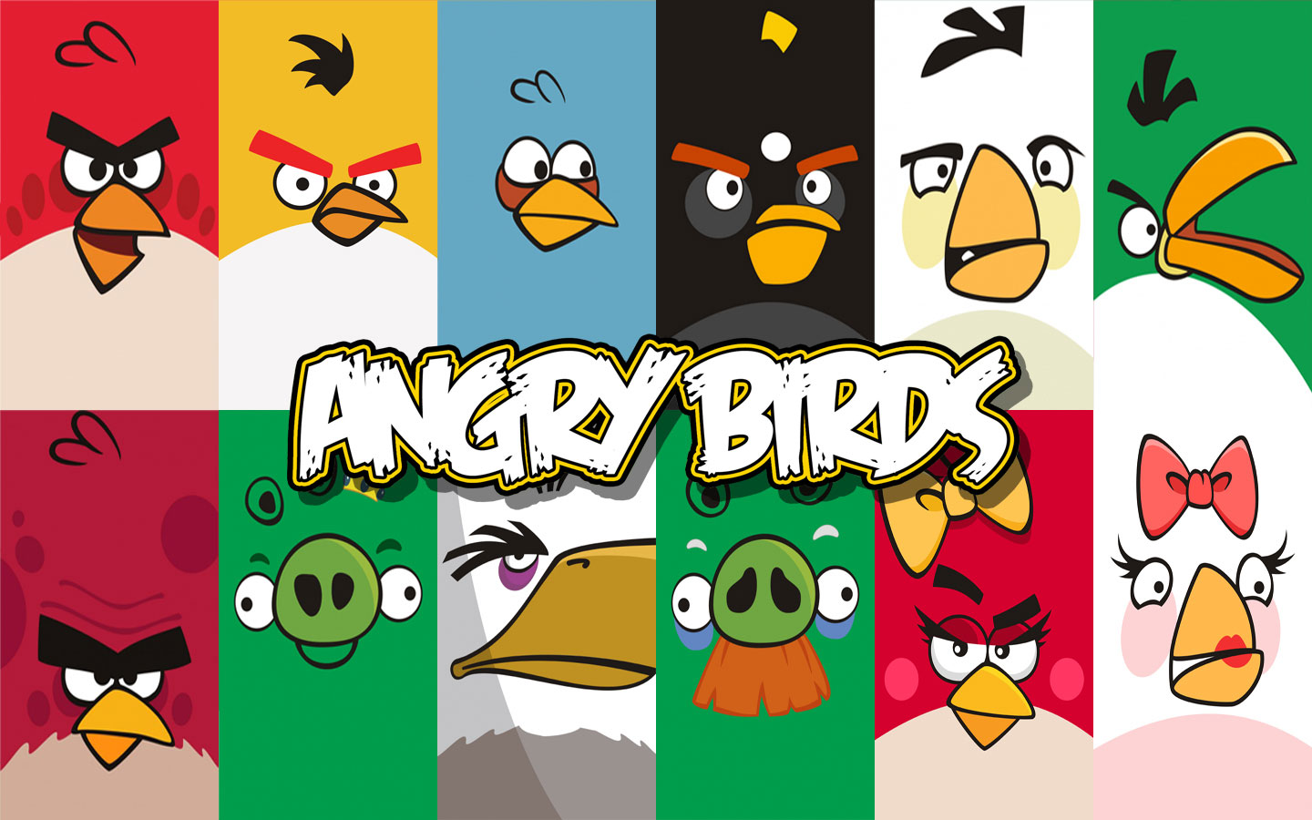 Birds Images For Desktop Background Download - Angry Birds High Resolution - HD Wallpaper 