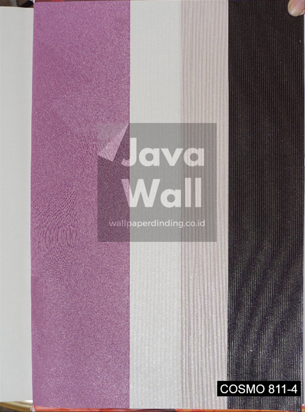 Jual Wallpaper Dinding Cosmo 811 4 Motif Garis Warna - Paper - HD Wallpaper 