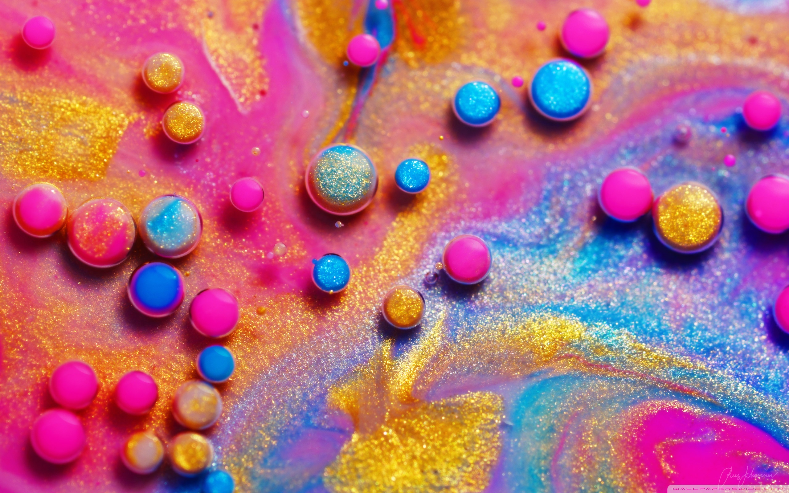 Color Bubbles Wallpaper - HD Wallpaper 