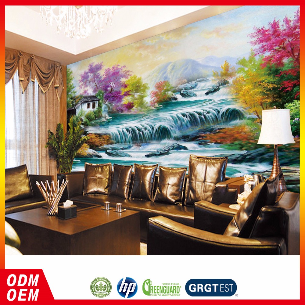 Classic European Countryside Landscape Painting Muras - Hp - HD Wallpaper 