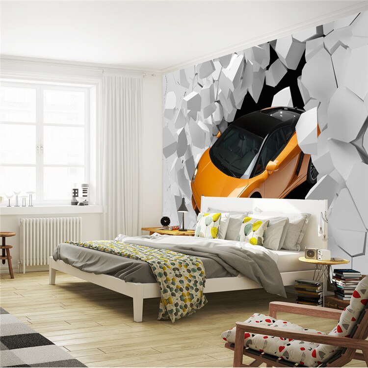 Wall Print Design For Bedroom - HD Wallpaper 