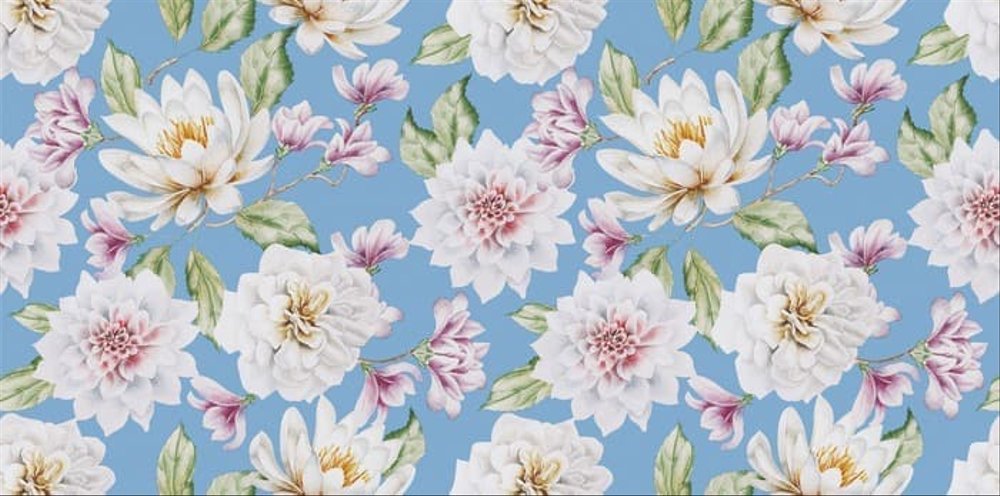 Masakini Wallpaper Dinding Rumah Motif Terlaris Korea - Bunga Bunga - HD Wallpaper 