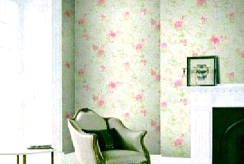 Wallpaper Dinding Motif Bunga,kembang Dll - Wall - HD Wallpaper 