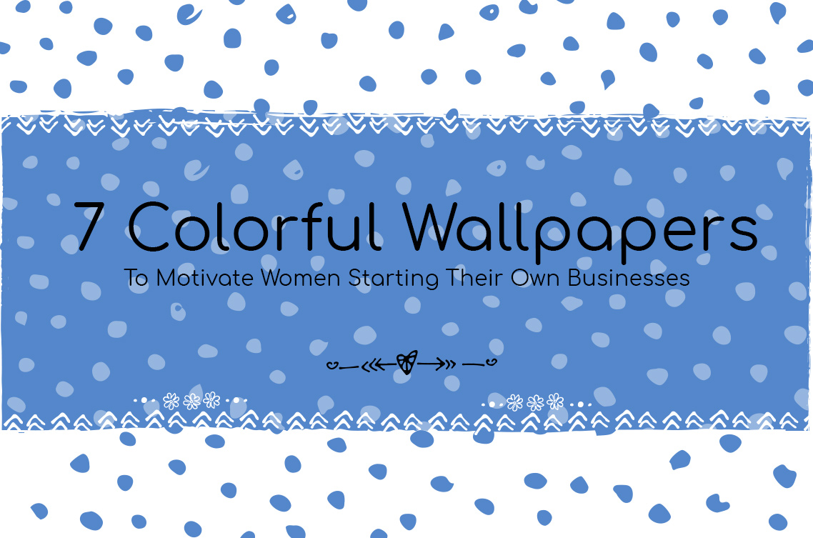 Colorful Wallpapers To Motivate Women Starting Their - Polka Dot - HD Wallpaper 