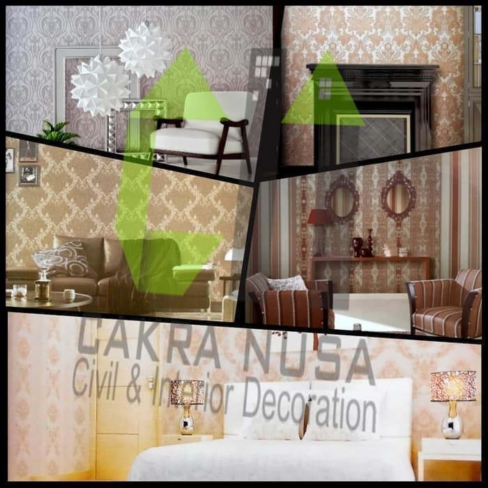 Wallpaper Vintage Warna Soft Minimalis - Interior Design - HD Wallpaper 