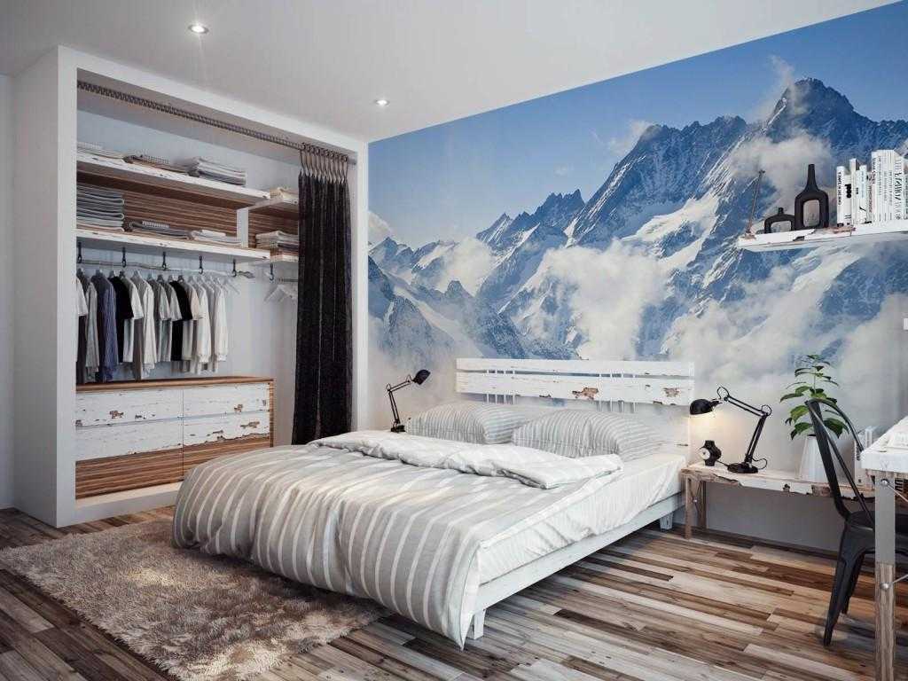 Mural Dinding Kamar Tidur Kecil Dapat Membangkitkan - Hipster Living Room Decor Ideas - HD Wallpaper 