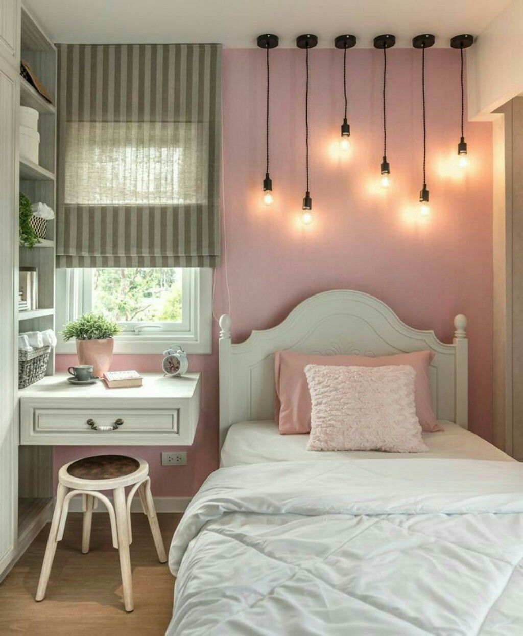 Betah Di Kamar Seharian, 11 Inspirasi Kamar Tidur Berukuran - Small Single Bedroom Ideas - HD Wallpaper 
