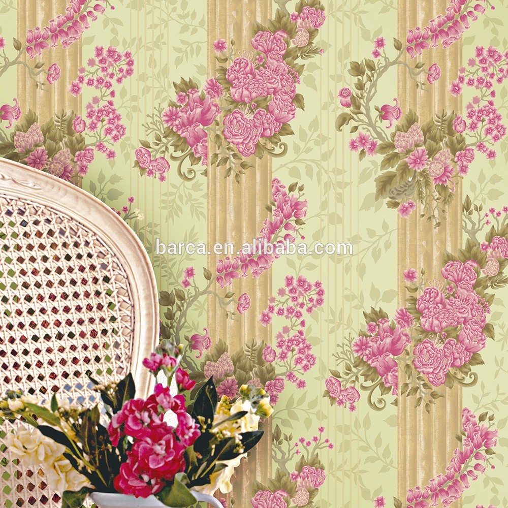 3d Mural Dinding Untuk Anak Perempuan Kamar Tidur Murah - Artificial Flower - HD Wallpaper 