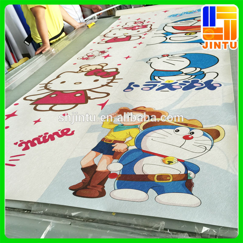 Custom Doraemon Self Adhesive Vinyl Wallpaper Wall - สติ๊กเกอร์ โด เร มอน ติด ผนัง - HD Wallpaper 