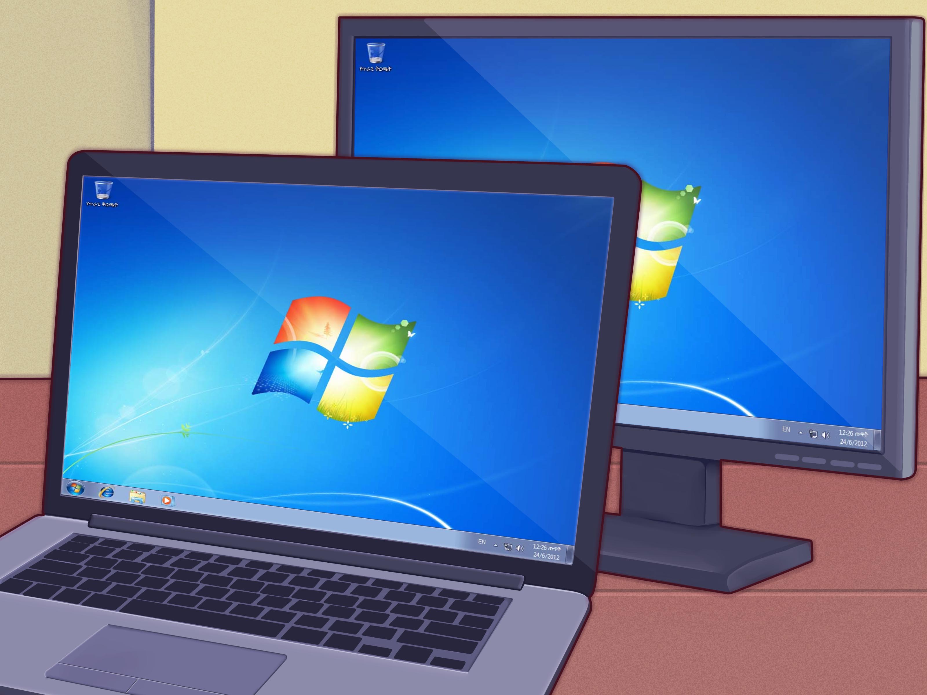Image Titled Use Laptops Step - Windows 7 - HD Wallpaper 