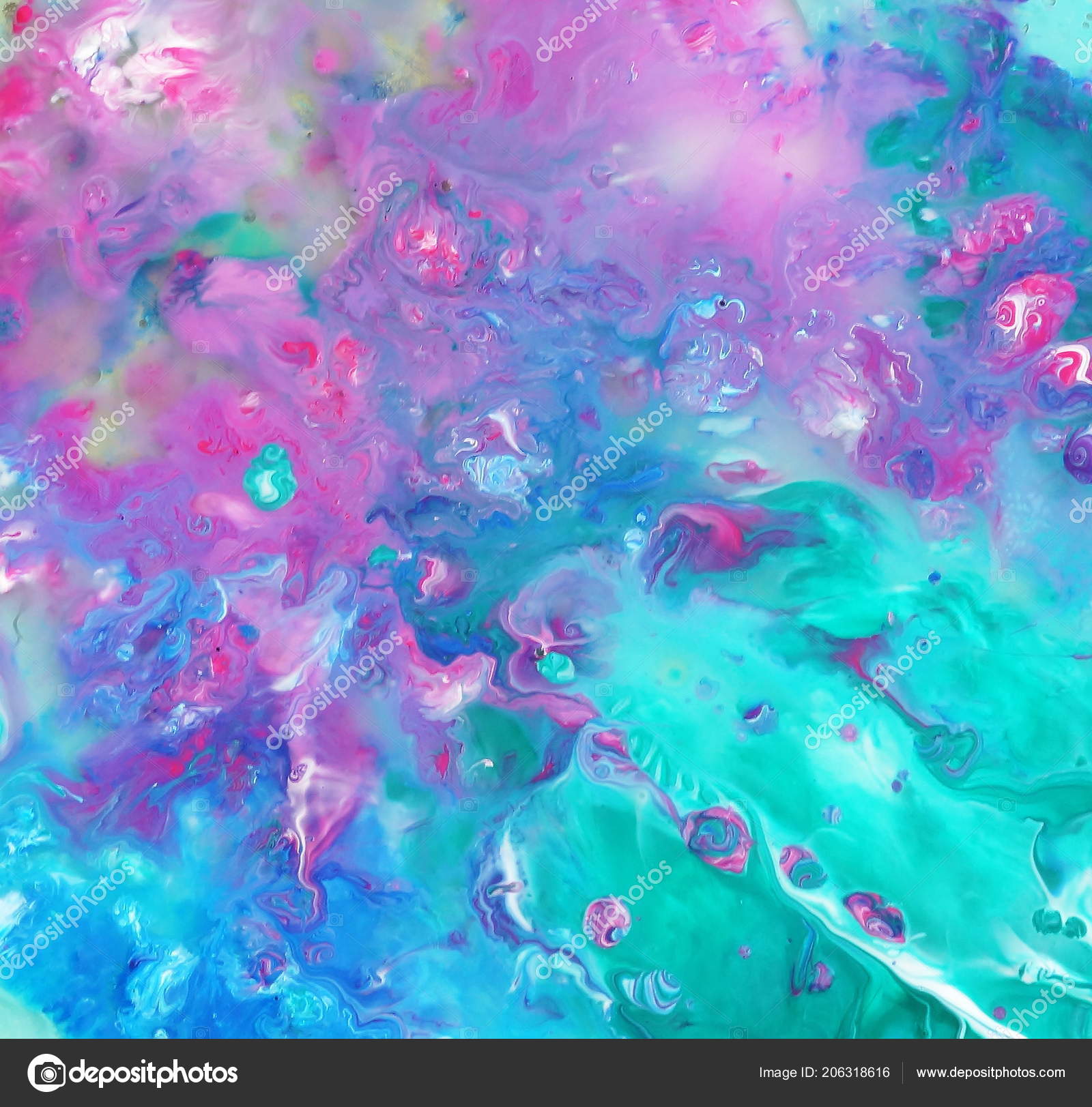 Papel De Parede Com Tintas Misturadas - HD Wallpaper 