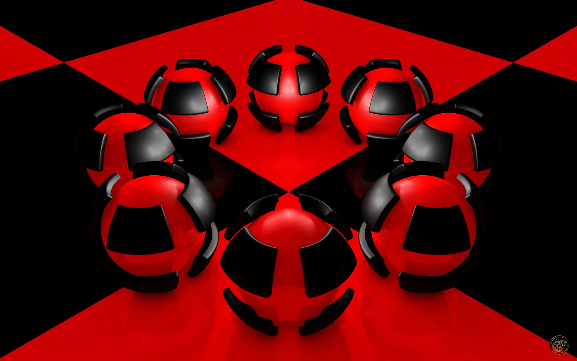 Black Red Wallpaper Hd - HD Wallpaper 