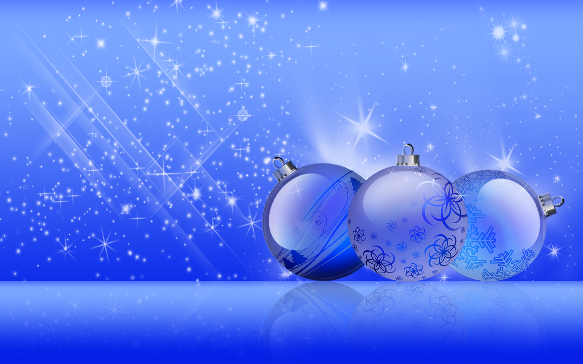 Blue Christmas Background - Christmas Background - HD Wallpaper 