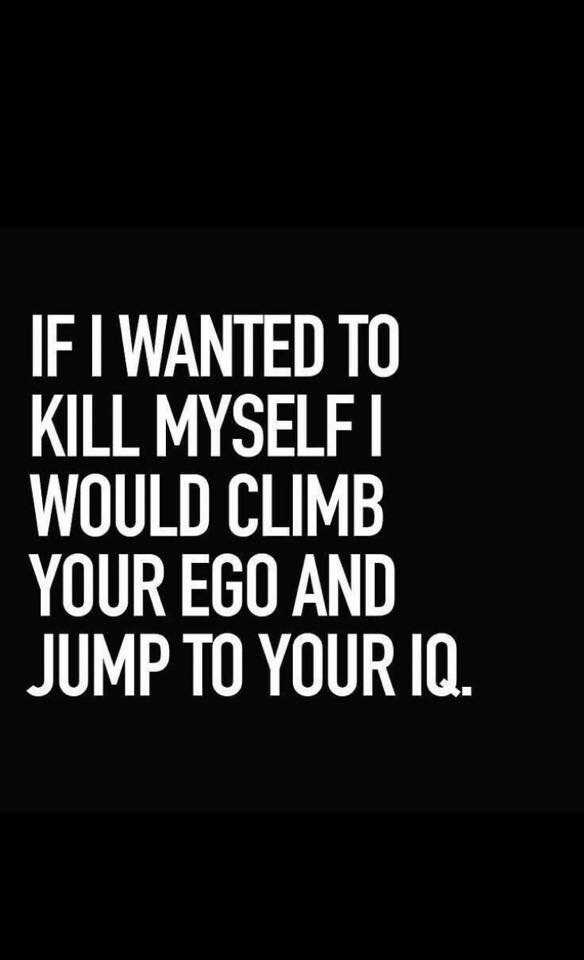 Ego, Quotes, And Iq Image - File Dans Ta Chambre - HD Wallpaper 