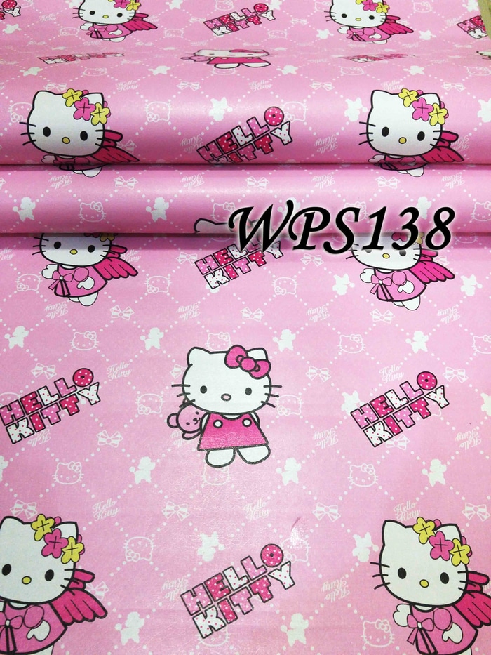 Wps138 Hello Kitty Angle Wallpaper-dinding Walpaper - Hello Kitty - HD Wallpaper 