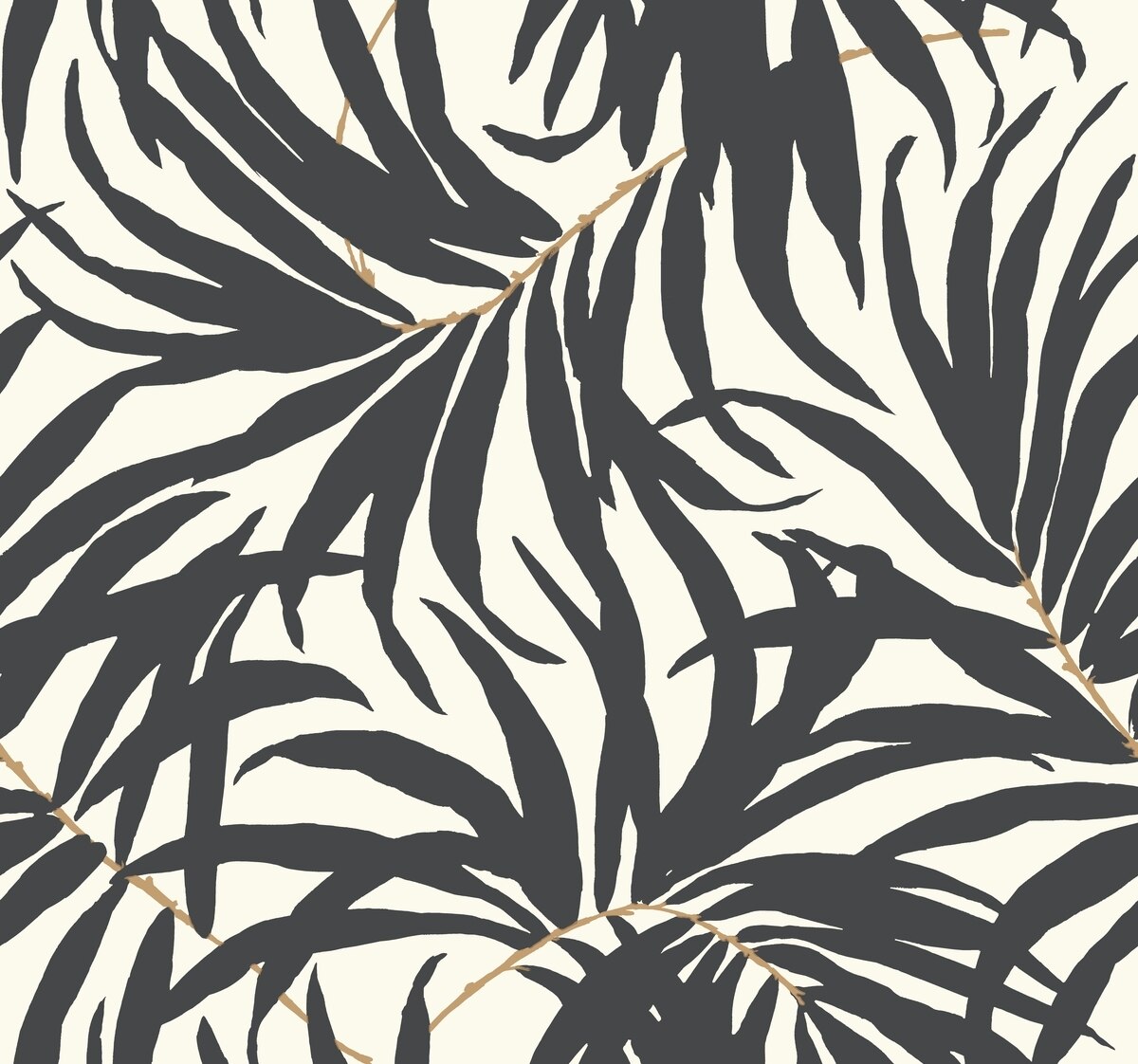 Black And White Tropical - HD Wallpaper 