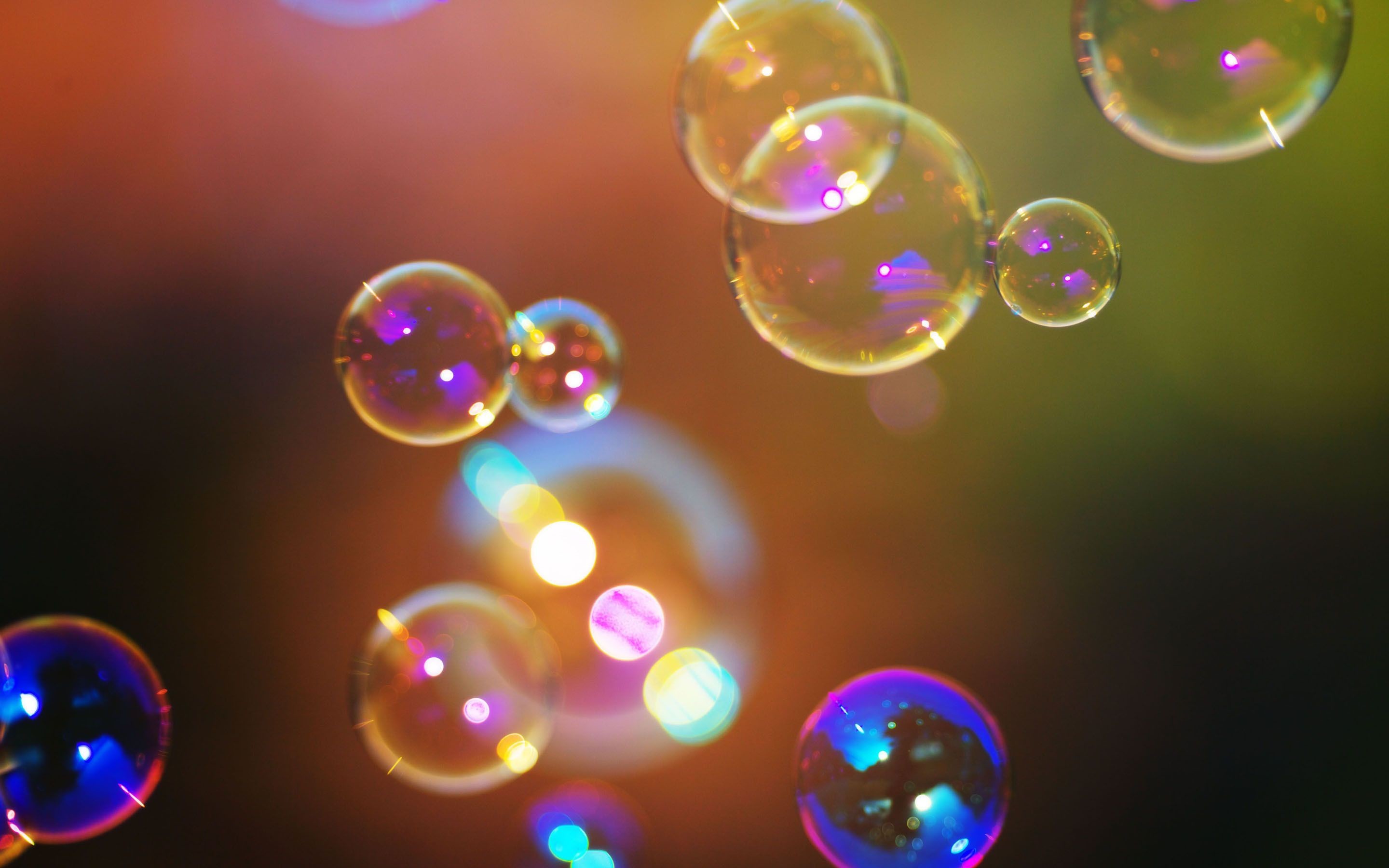 Color Bubbles Wallpaper 
 Data Src Colorful Bubbles - Soap Bubbles - HD Wallpaper 