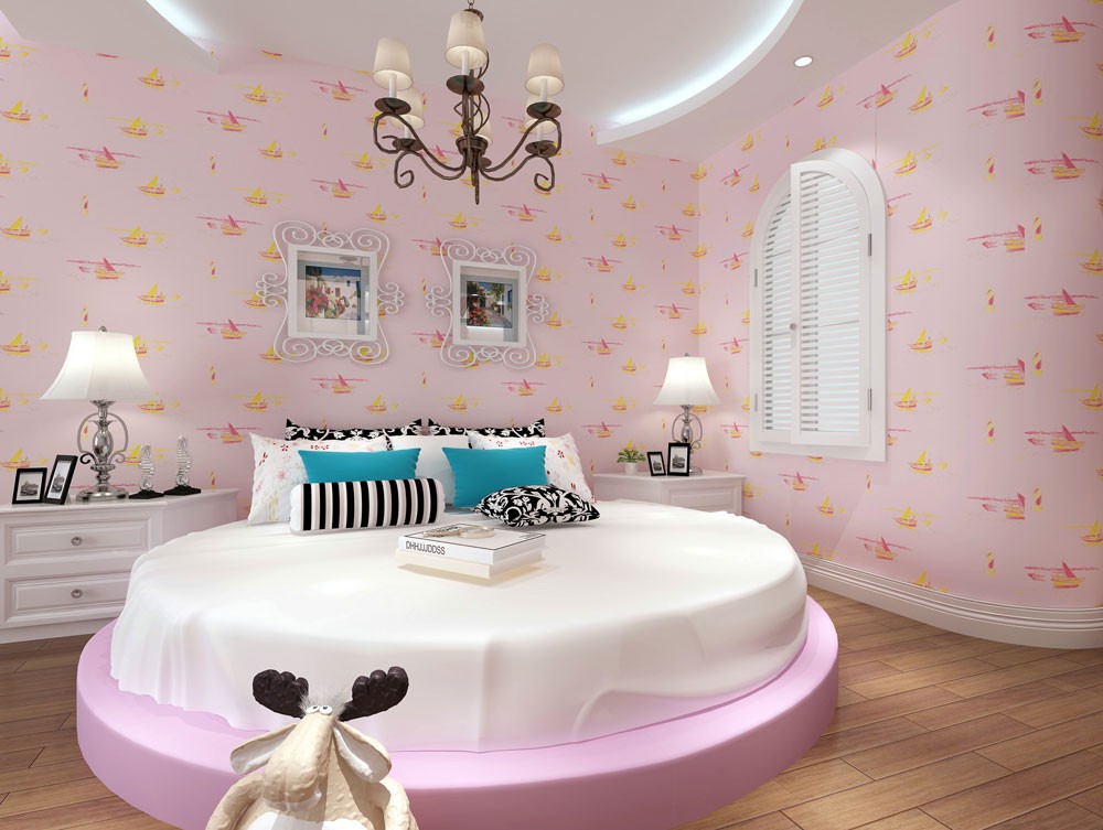 Cute Duck Wallpaper For Kids, Wallpaper Baby Room - Kamar Bayi - HD Wallpaper 