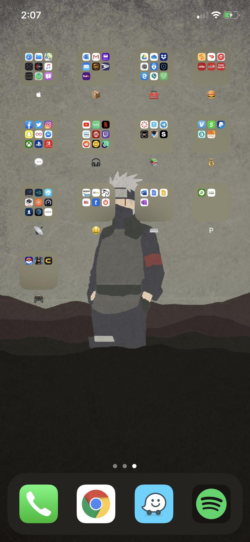 Dark Home Screen - HD Wallpaper 