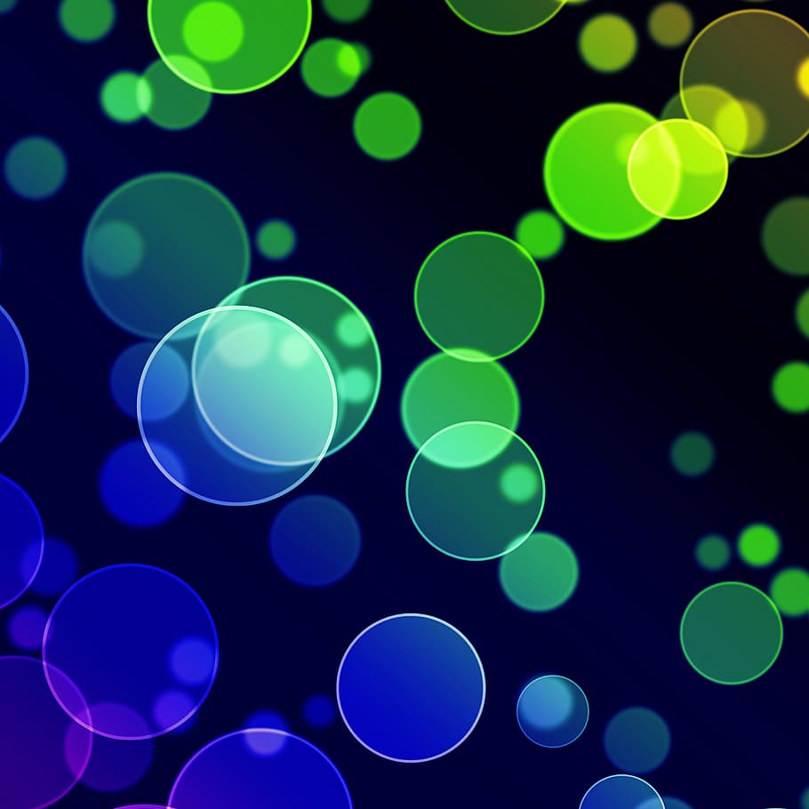 Abstract, Background, Bright, Bubbles, Circle, Circles, - Background Images Repeat Pattern - HD Wallpaper 