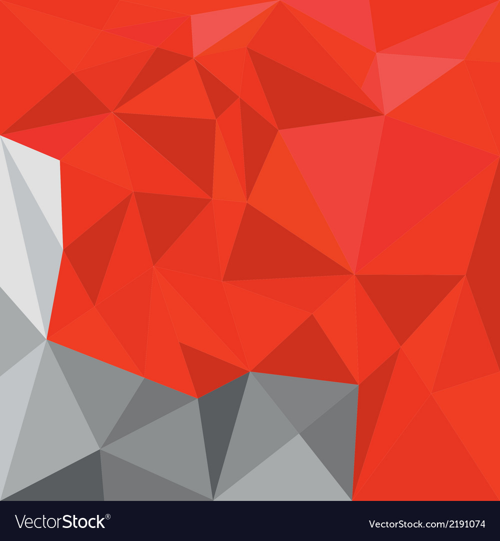 Red Flat Triangle Vector - HD Wallpaper 