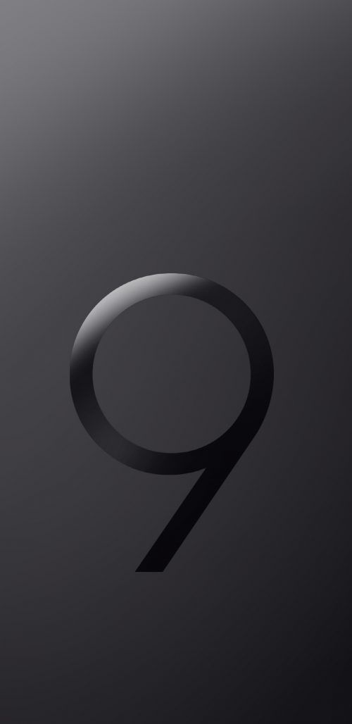 Samsung Galaxy S9 Black - HD Wallpaper 