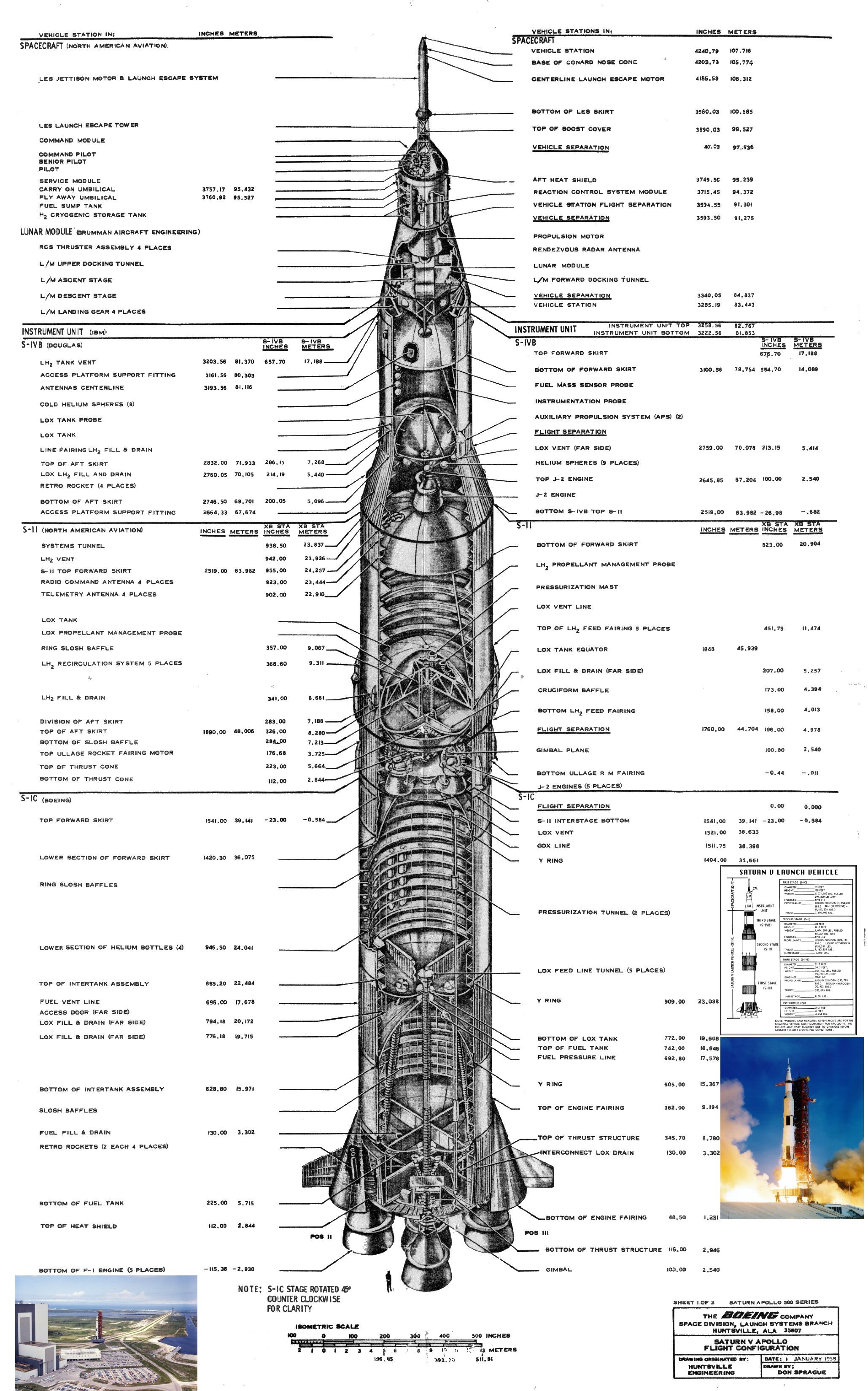 Saturn V Rocket Blueprint - HD Wallpaper 