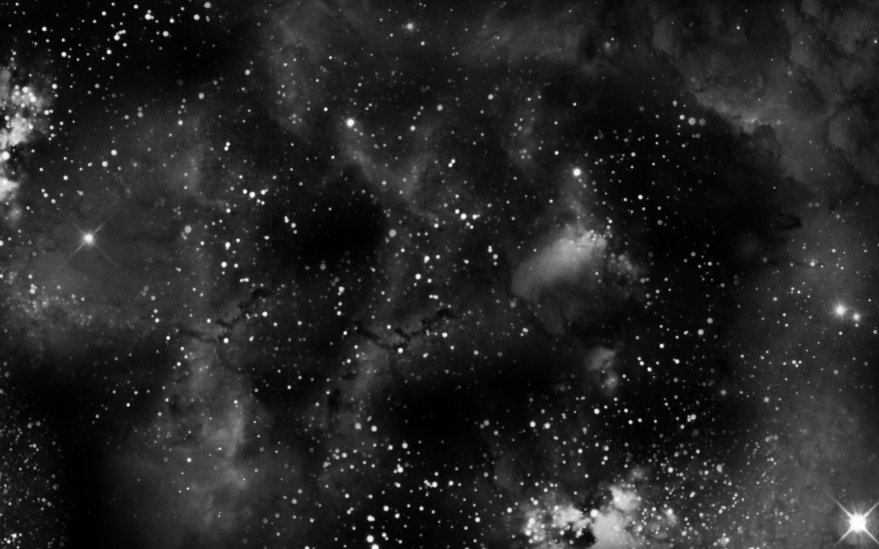 Hd Black Galaxy Background - 1280x800 Wallpaper 