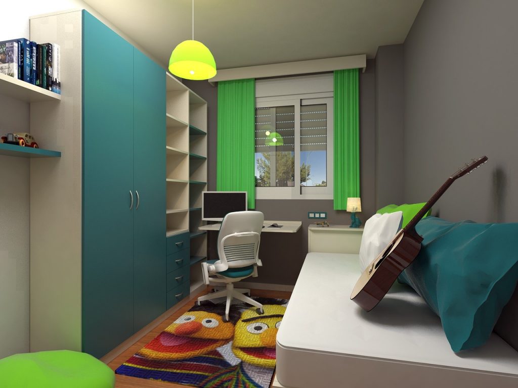 Kamar Tidur - Affordable Small Room Design - HD Wallpaper 