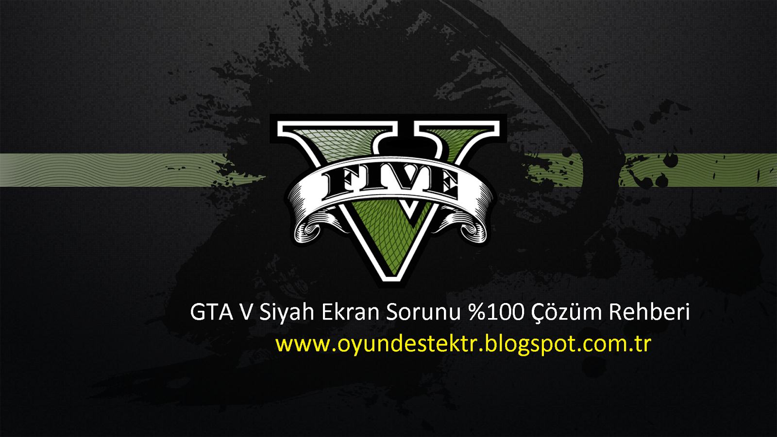 Siyah Ekran Wallpaper - Grand Theft Auto V - HD Wallpaper 