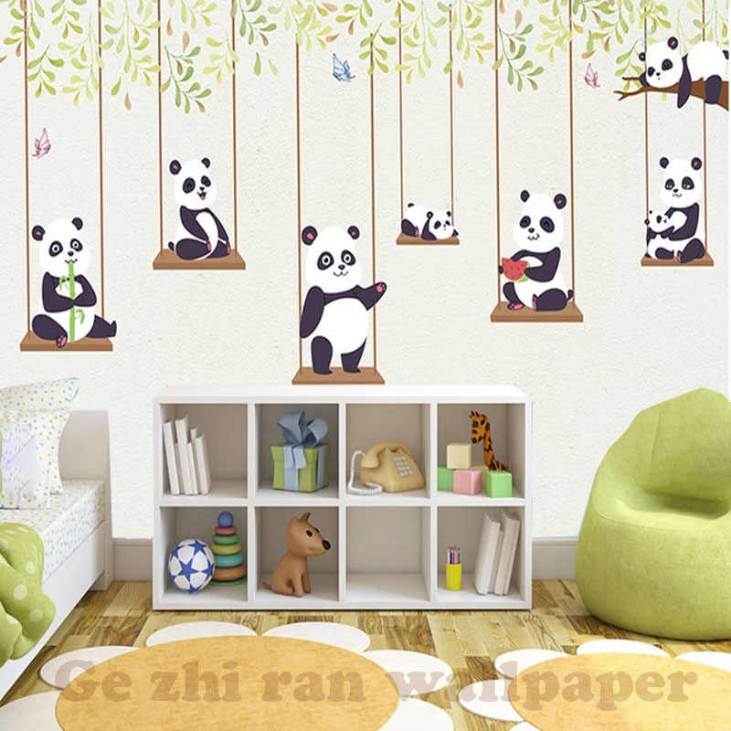 Custom 3d Mural Wallpaper Children Room Wall Covering - Cute Wall Decors For Baby Room - HD Wallpaper 