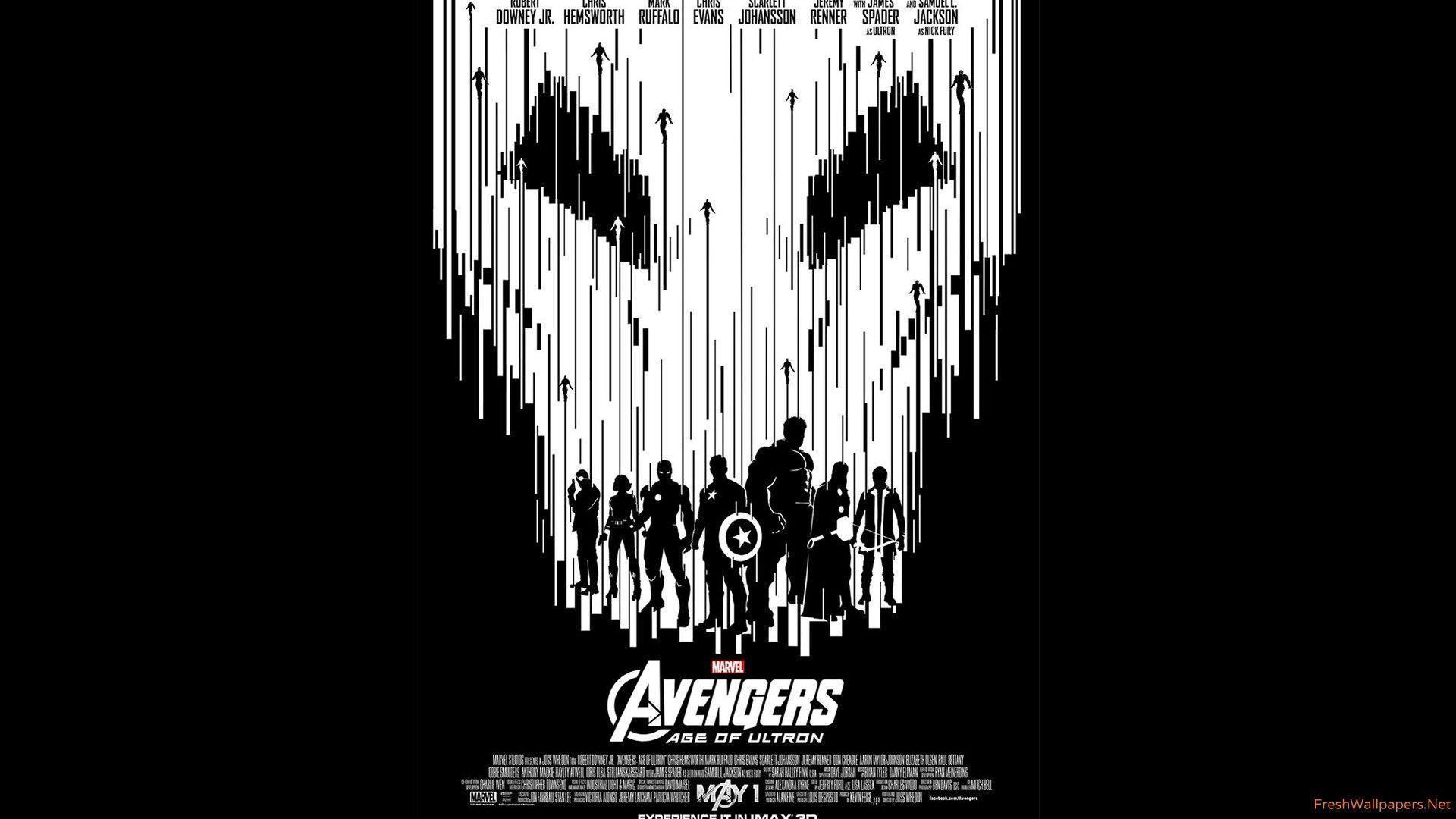 Avengers Age Of Ultron Black - HD Wallpaper 