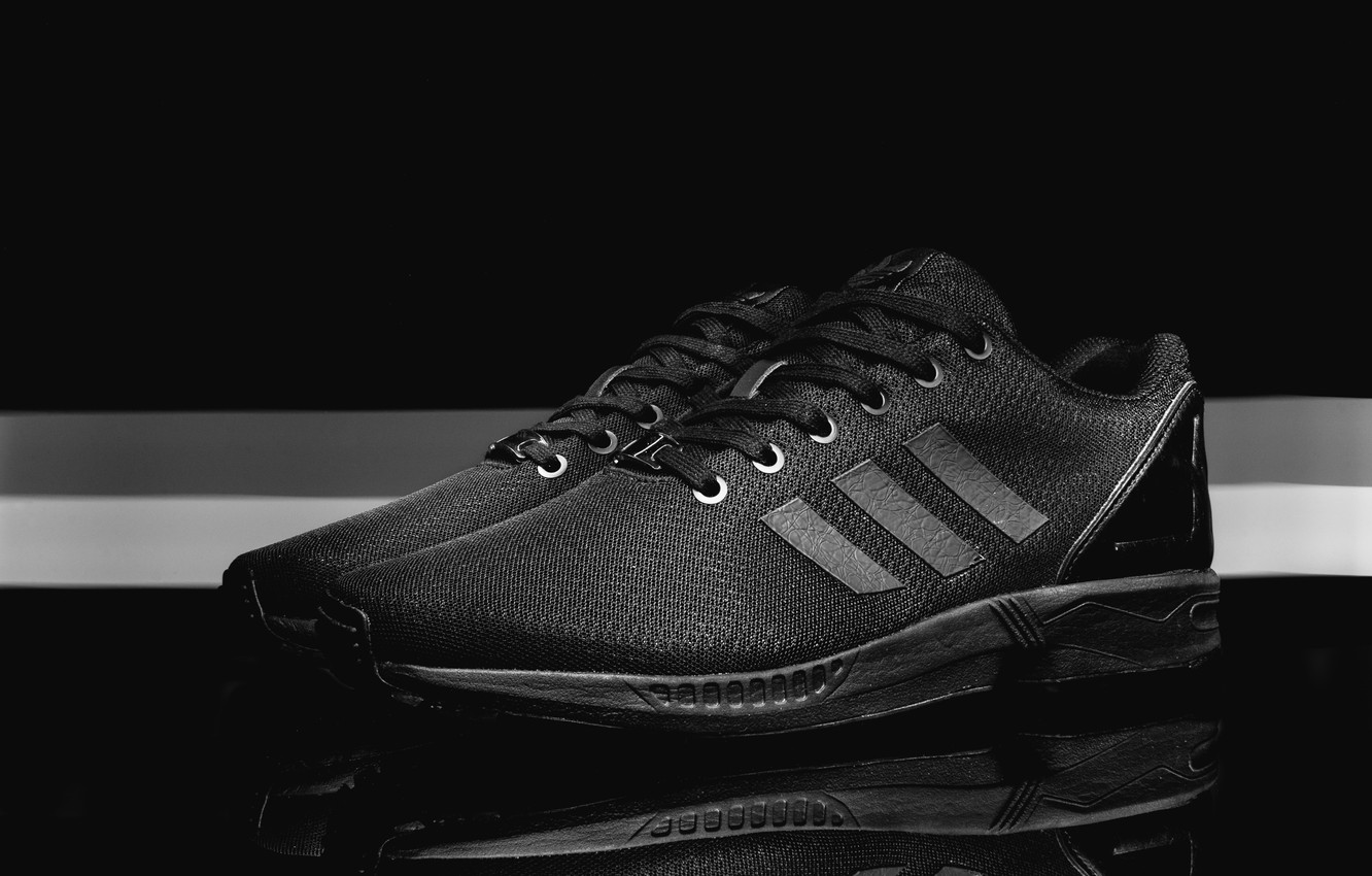 Photo Wallpaper Adidas, Sneakers, Adidas, Zx Flux, - Adidas - HD Wallpaper 
