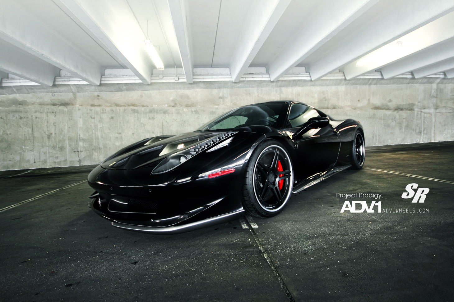 Black Ferrari Wallpaper 28 Desktop Wallpaper - Ferrari Matte Black Wallpaper Hd Iphone - HD Wallpaper 