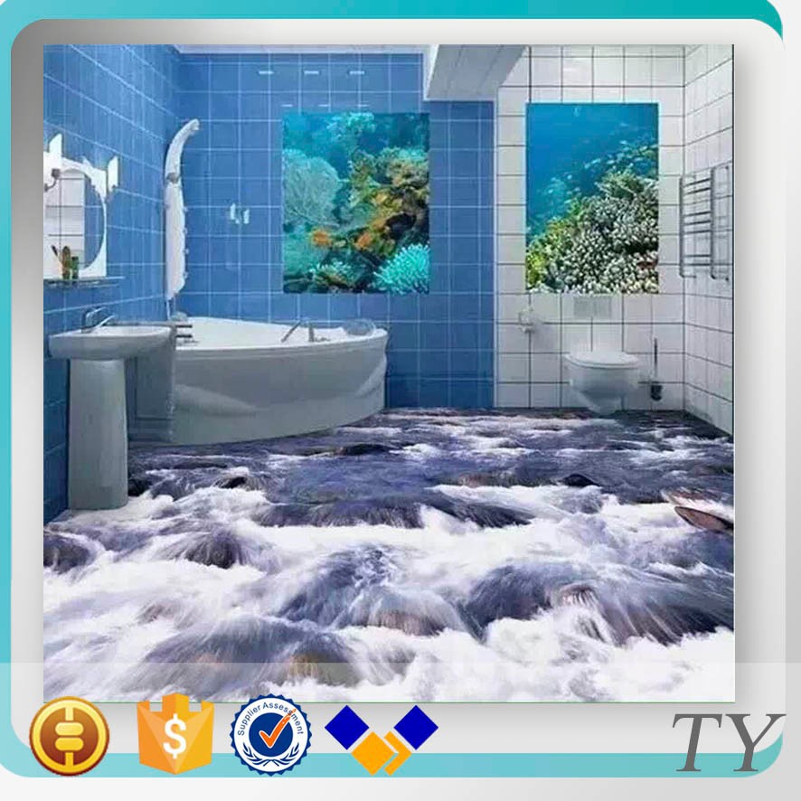 Terbaru Wallpaper 60 Cm X 60 Cm Ubin Lantai 3d Dinding - Wall Stickers For Bathroom Tiles - HD Wallpaper 