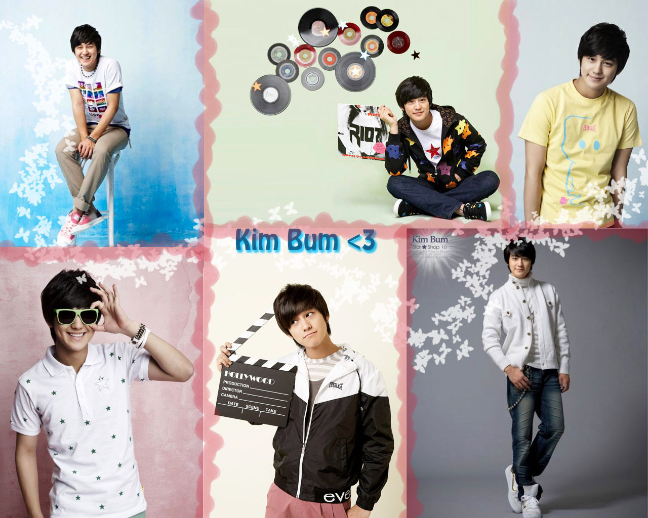 Kim Bum Collage Wallpaper - Kim Bum - HD Wallpaper 