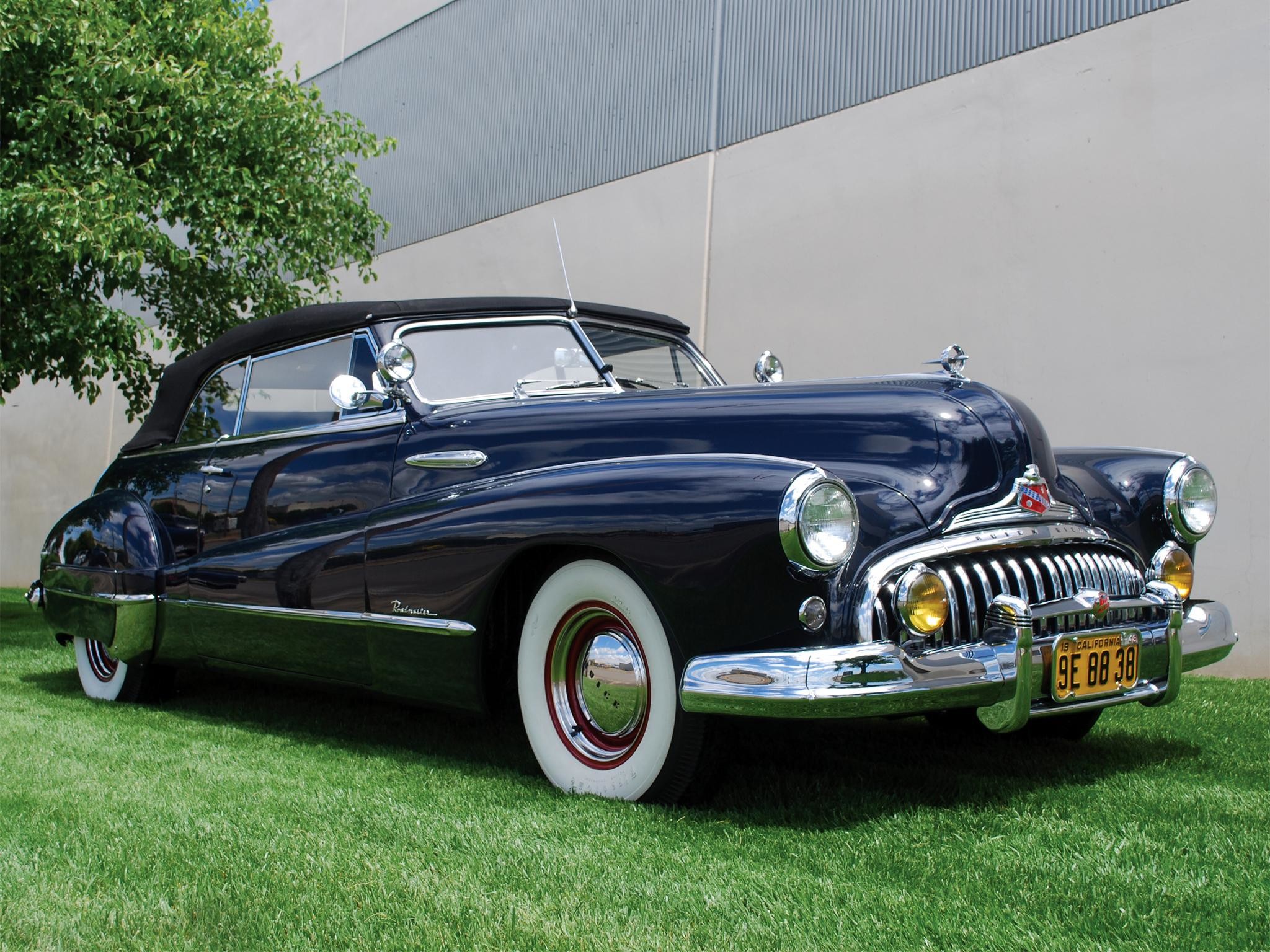 Classic Car Wallpaper For Your Computer - 1948 Buick Roadmaster - HD Wallpaper 