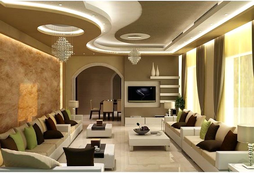 Model Plafon Rumah Mnimalis Sederhana Mungil - False Ceiling Designs For Living Room - HD Wallpaper 