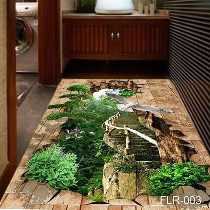 Floor Wallpaper Sticker - HD Wallpaper 