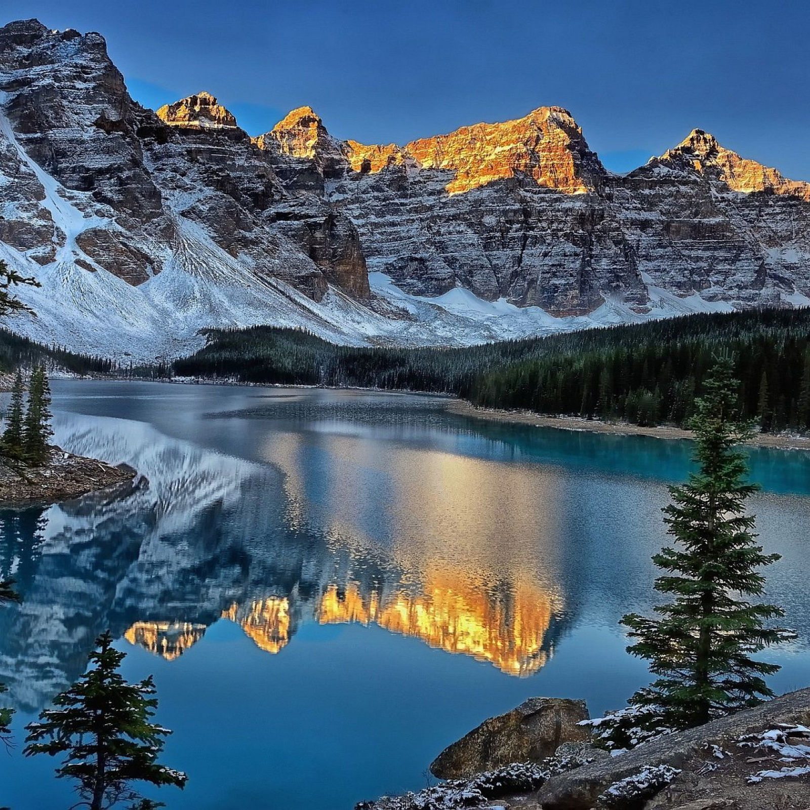 Moraine Lake - HD Wallpaper 